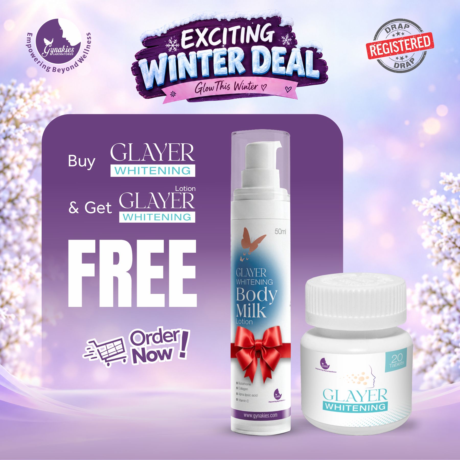 GLAYER WHITENING (20 Tablets)